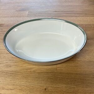 Vintage Noritake royal mint oval serving Japan